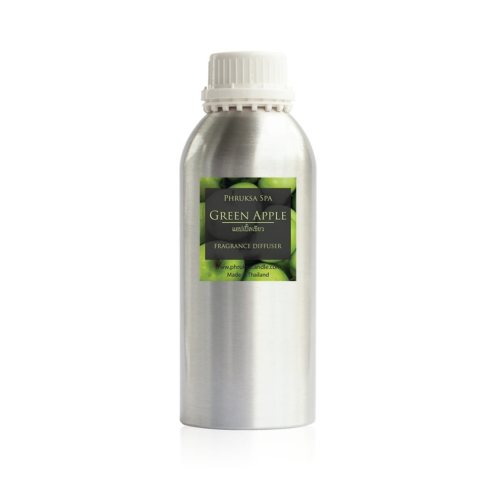 ก้านไม้หอมปรับอากาศ PHRUKSA SPA รีฟิล ขนาด 1000 มล. กลิ่น GREEN APPLE